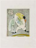 max ernst devant mon aile droite couve le morne militaire aus oiseaux Art A4 Photo Print