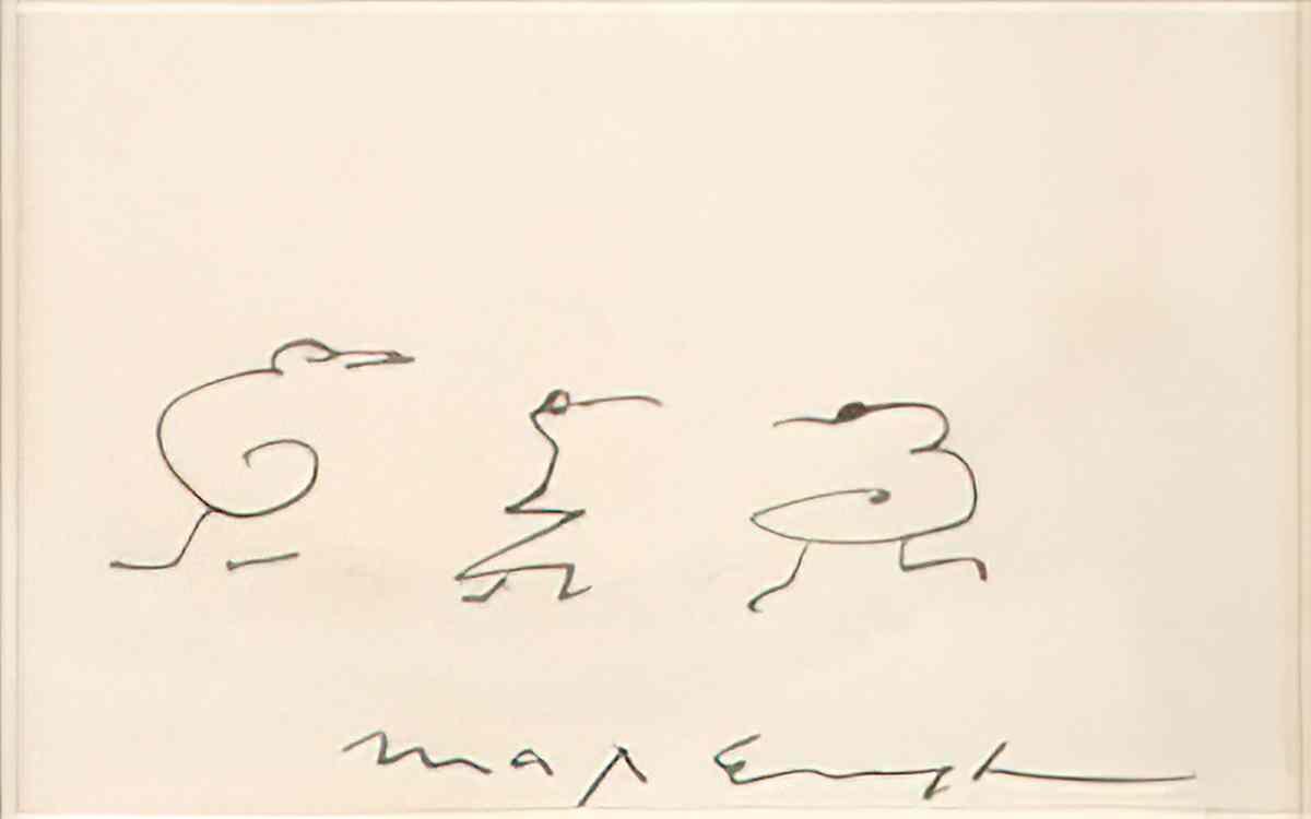 max ernst drei enten Art A4 Photo Print