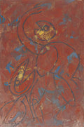 max ernst due personaggi Art A4 Photo Print