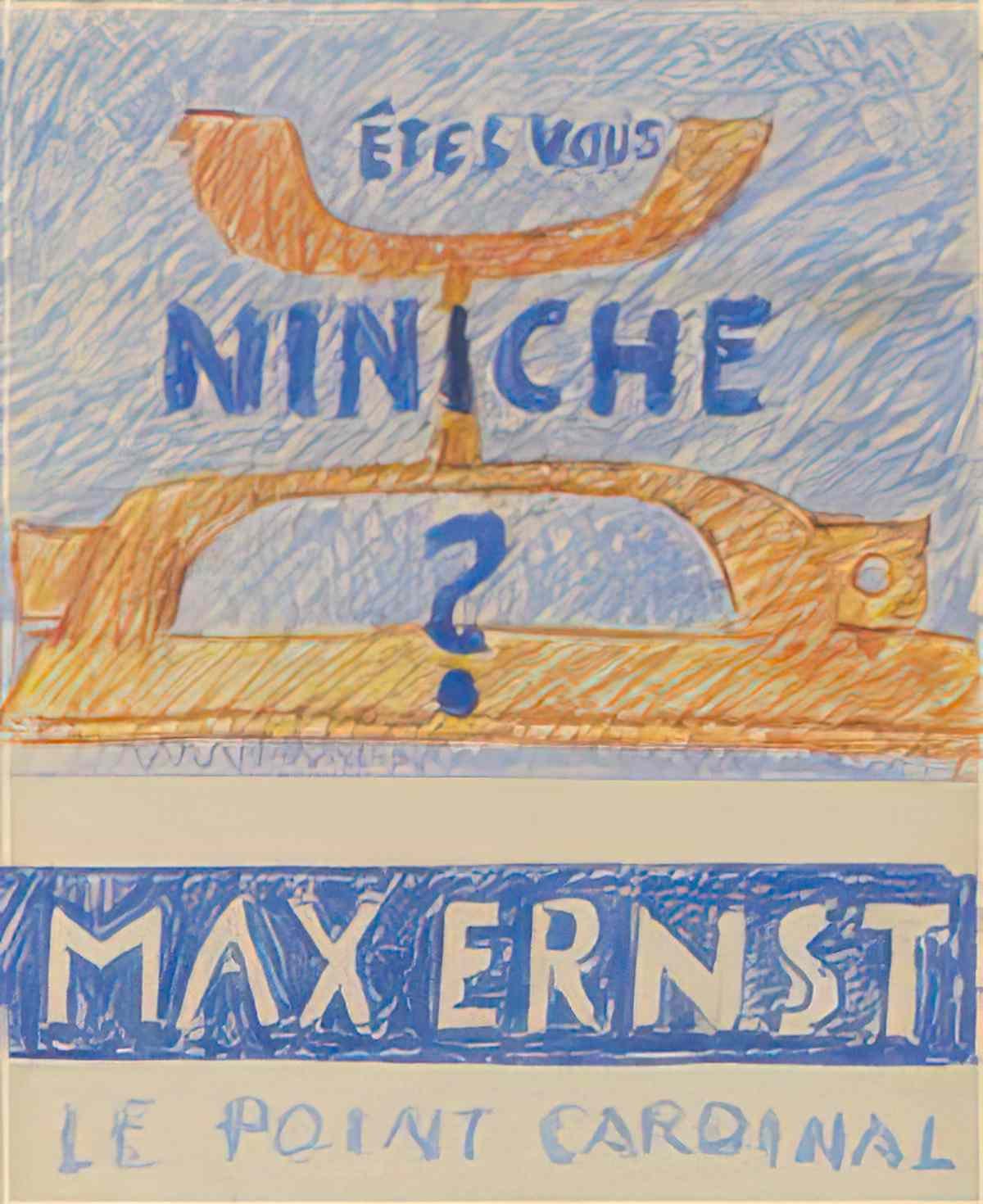 max ernst etes vous niniche Art A4 Photo Print