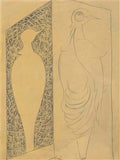 max ernst etude pour colombe noire et colombe pâle Art A4 Photo Print