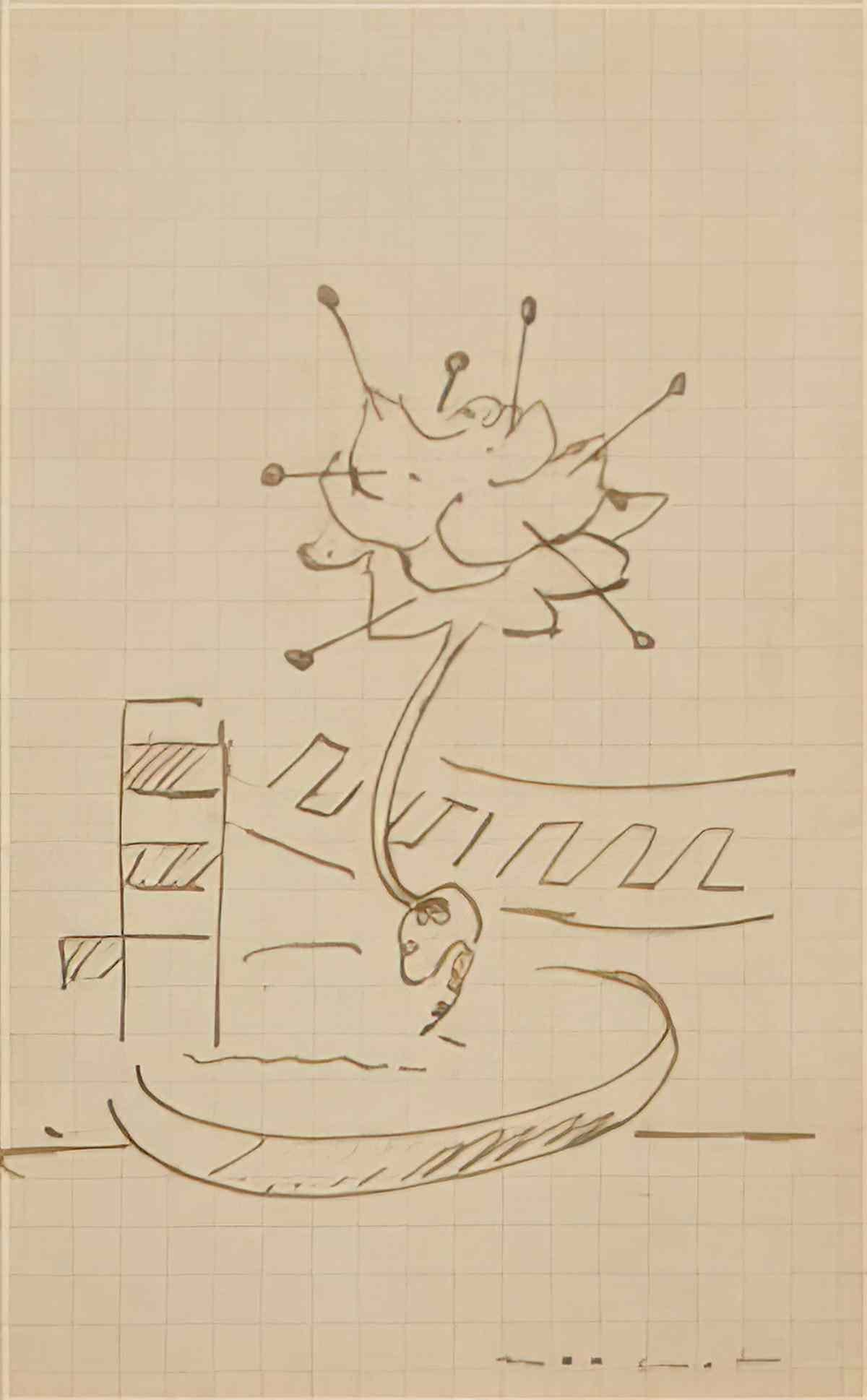 max ernst explosion Art A4 Photo Print