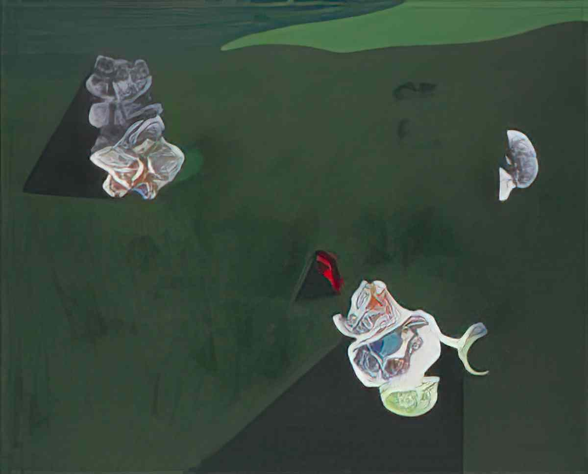 max ernst fleurs sur fond vert1 Art A4 Photo Print