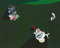 max ernst fleurs sur fond vert3 Art A4 Photo Print