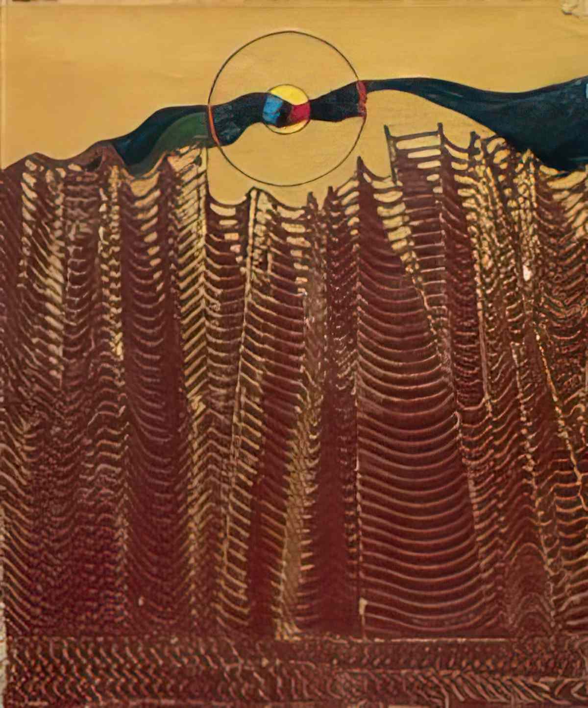 max ernst foret aretes gratenwald Art A4 Photo Print