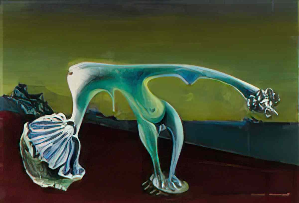 max ernst hermaphrodite Art A4 Photo Print
