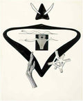 max ernst illustrationsvorlage zu b perets la brebis galante Art A4 Photo Print