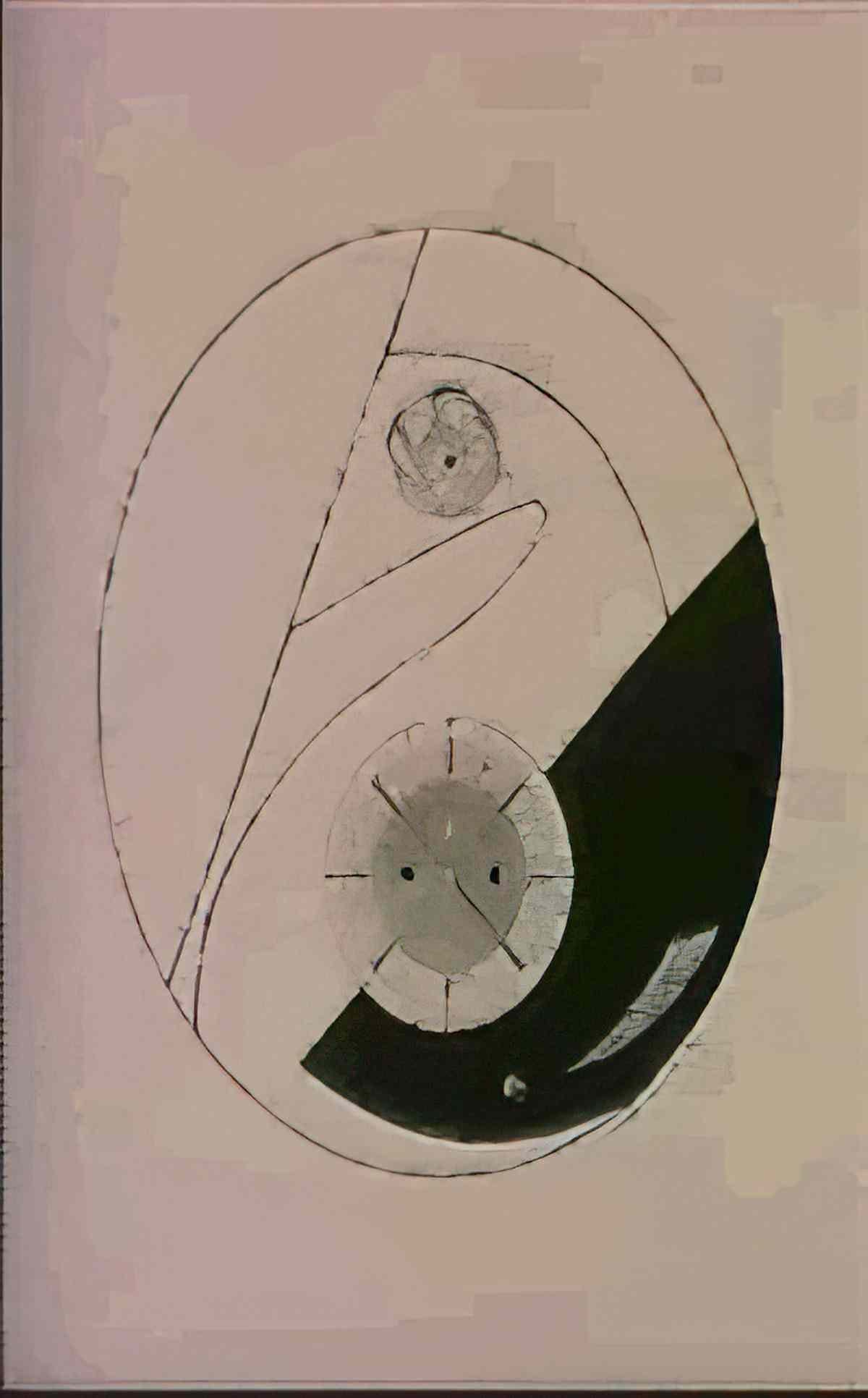 max ernst illustrationsvorlage zu joe bousquet max ernstpartition ums Art A4 Photo Print