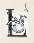 max ernst initiale l Art A4 Photo Print