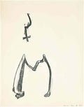 max ernst initiale m Art A4 Photo Print