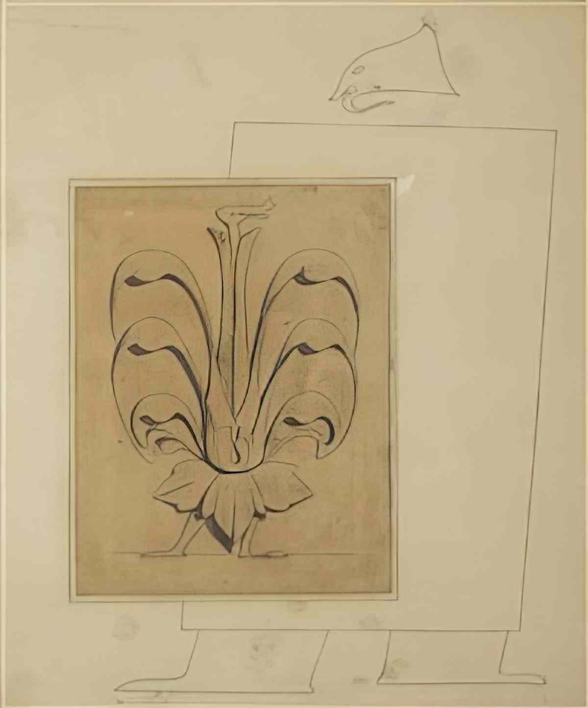 max ernst je timagine en presentant une autre Art A4 Photo Print