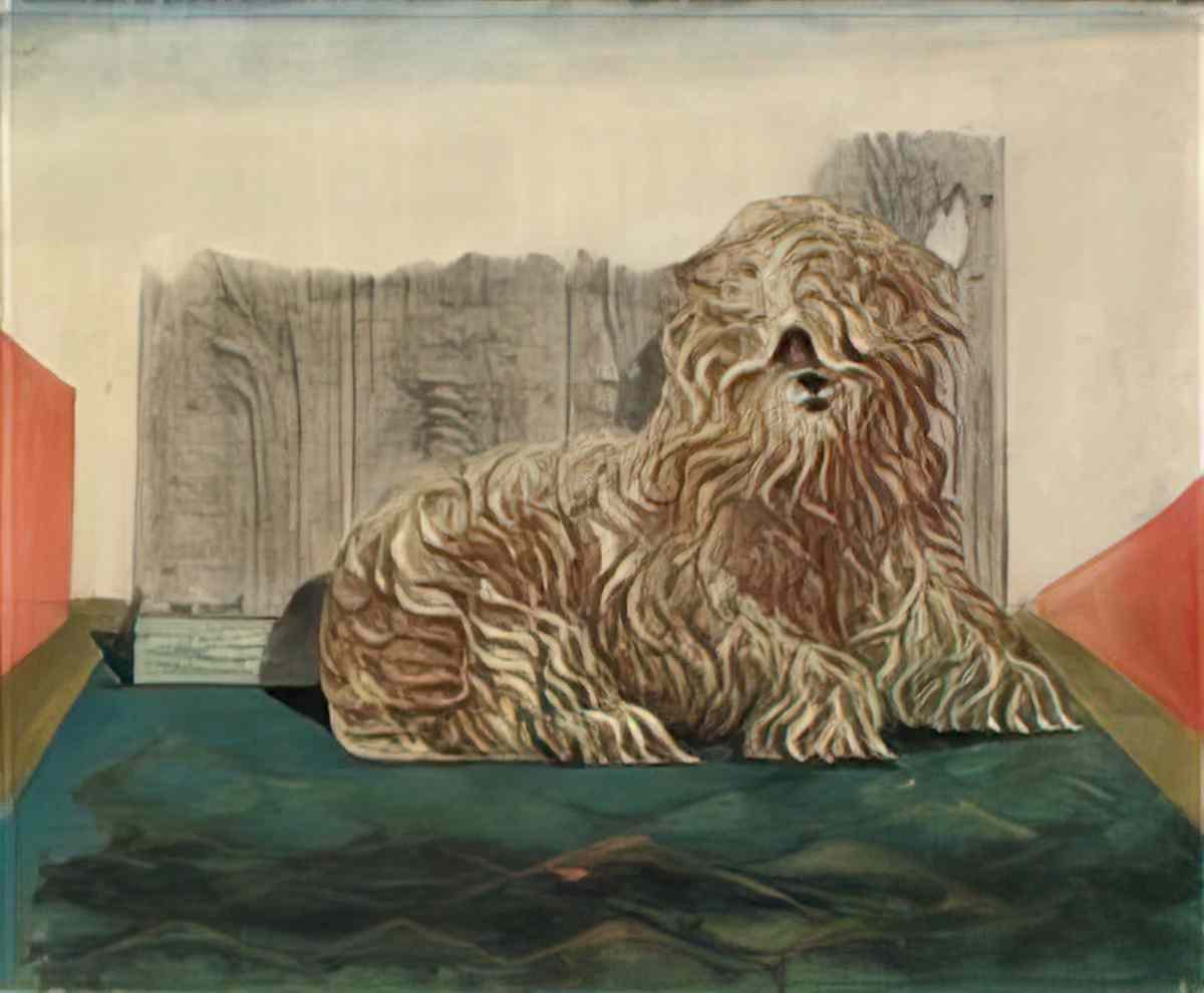 max ernst kachina le chien de peggy guggenheim Art A4 Photo Print