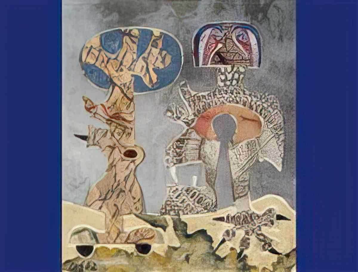 max ernst komposition2 Art A4 Photo Print