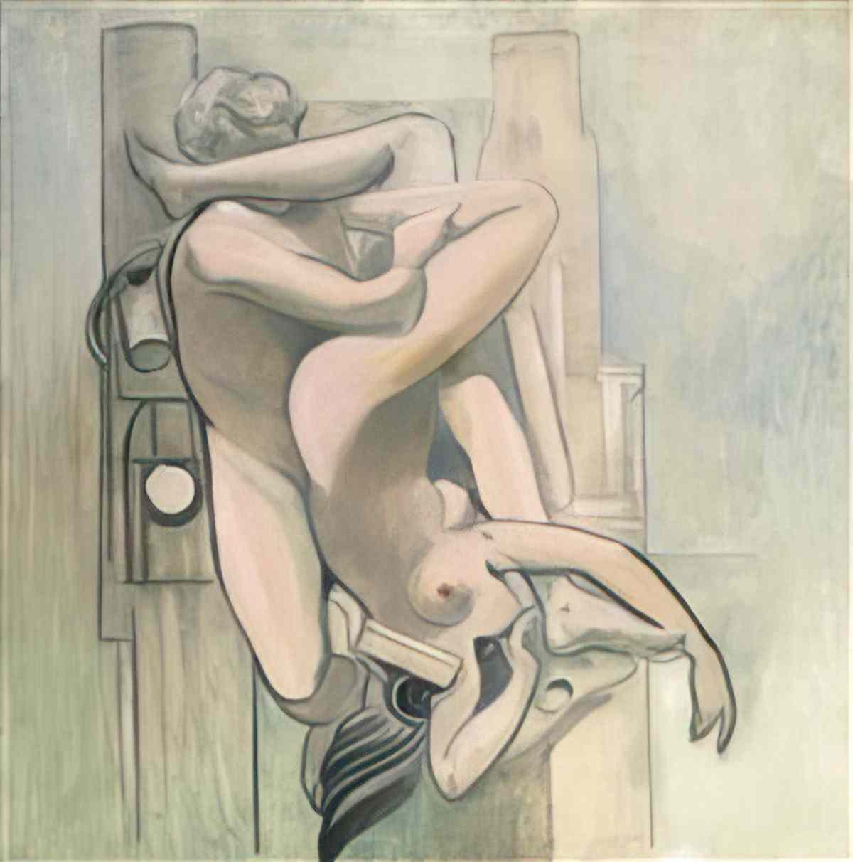 max ernst la chute de lange Art A4 Photo Print