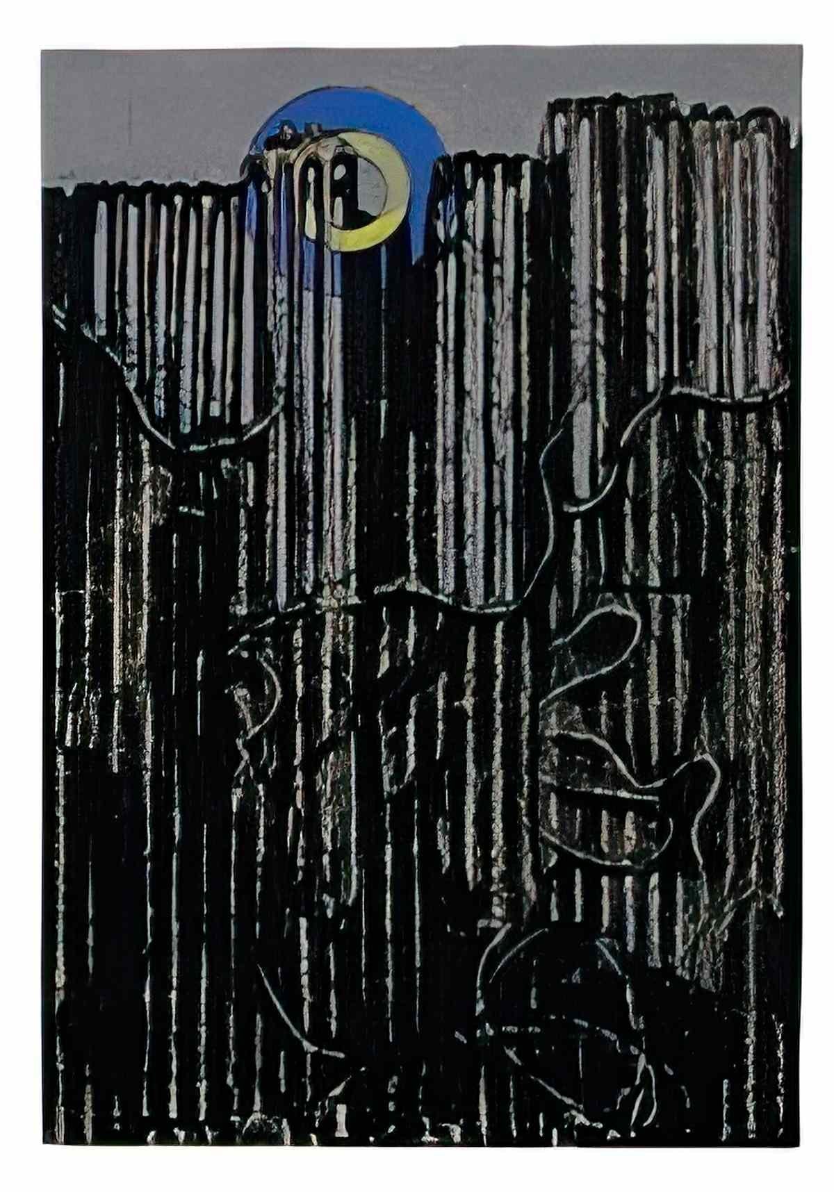 max ernst la forêt et la lune bleue Art A4 Photo Print