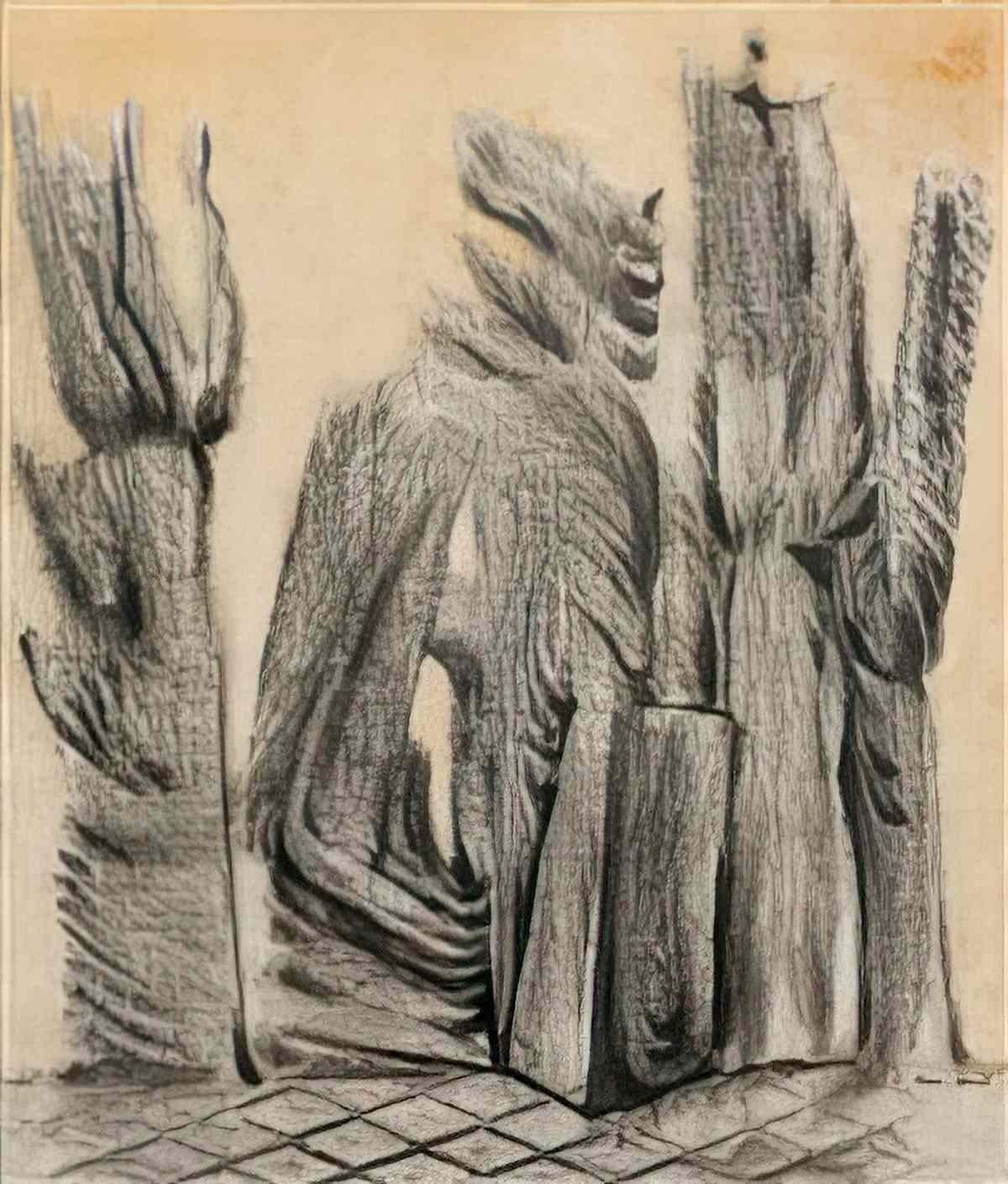 max ernst la foret 2 Art A4 Photo Print