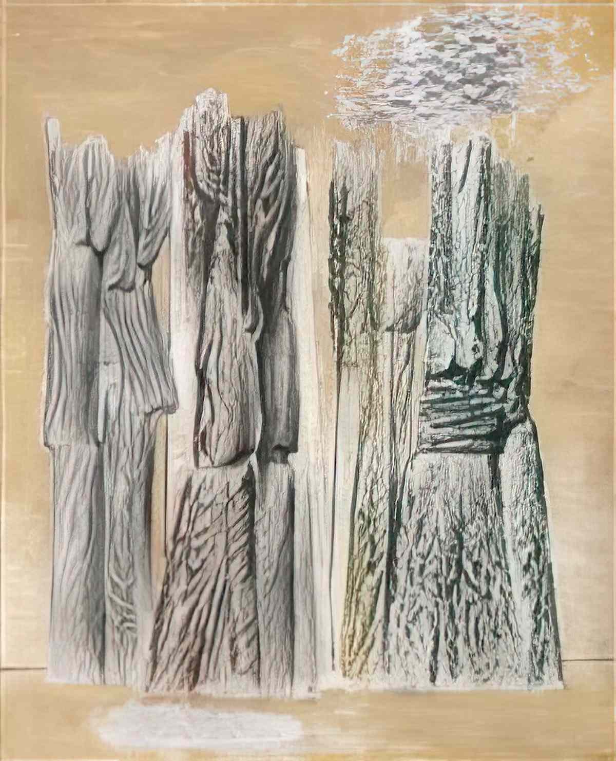 max ernst la foret der wald Art A4 Photo Print