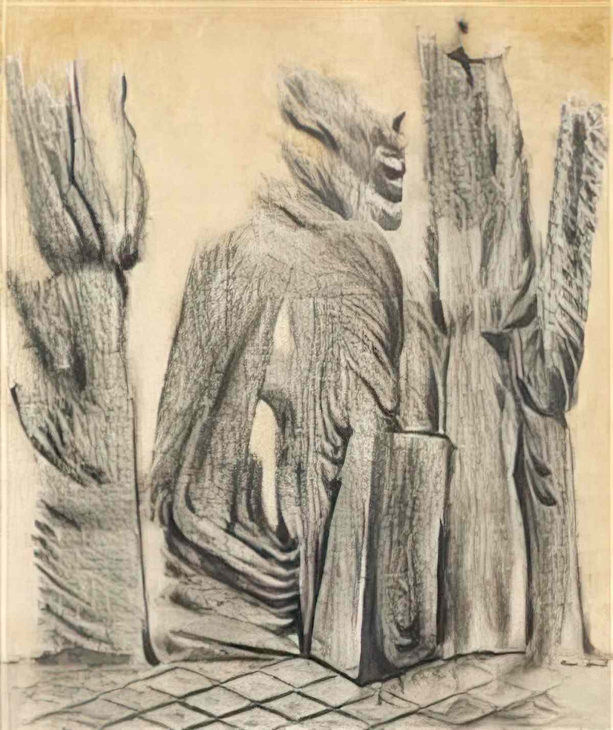 max ernst la foret2 Art A4 Photo Print