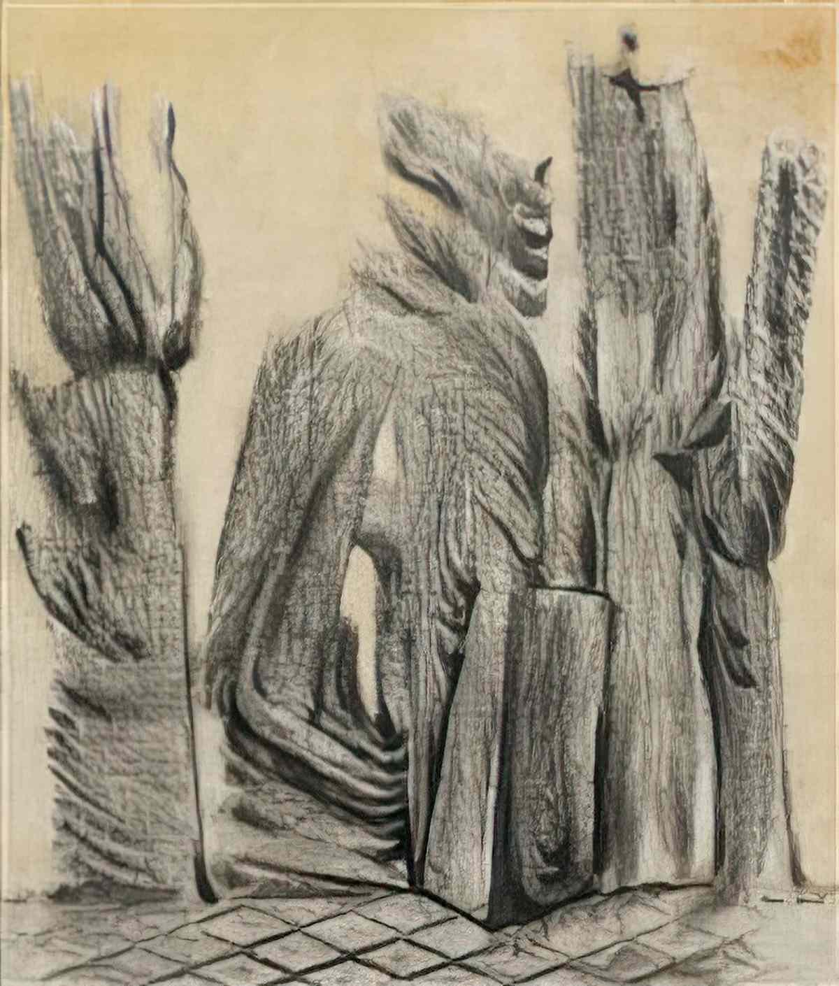 max ernst la foret6 Art A4 Photo Print