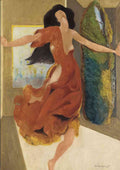 max ernst la fuite A4 Photo Print