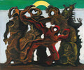 max ernst la horde Art A4 Photo Print