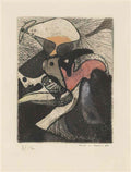 max ernst la loterie du jardin zoologique Art A4 Photo Print