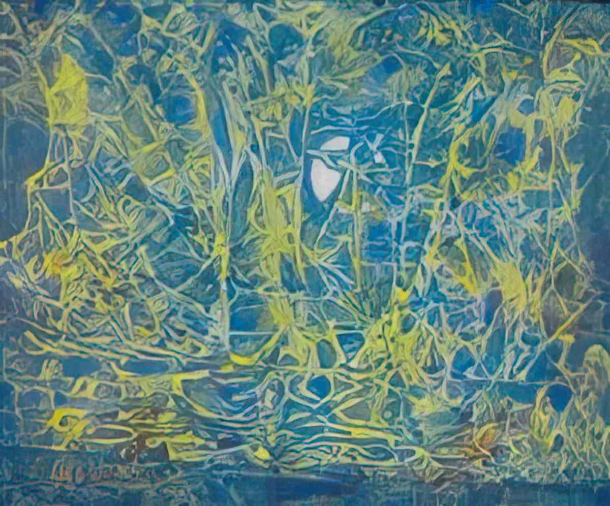 max ernst la mare aux grenouilles Art A4 Photo Print