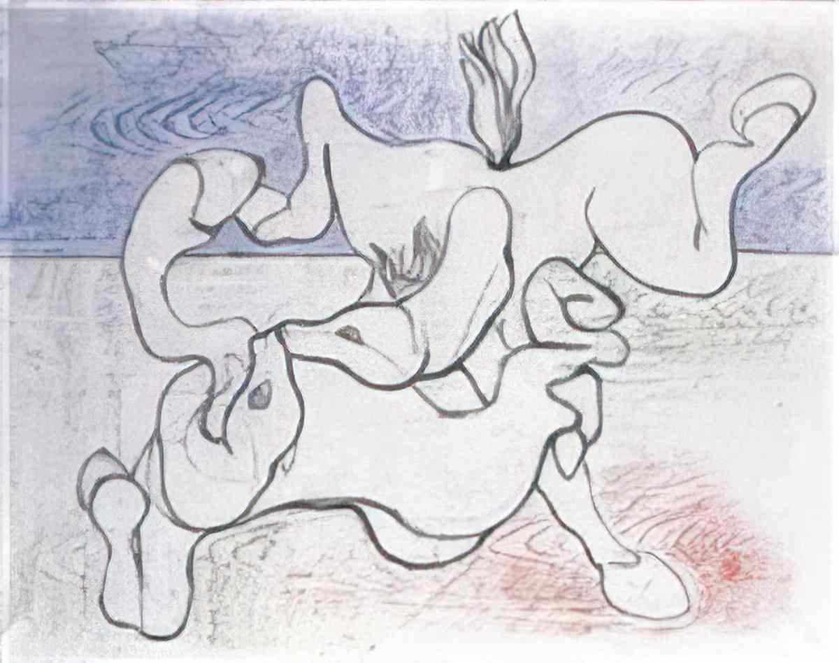 max ernst la mariee du vent2 Art A4 Photo Print