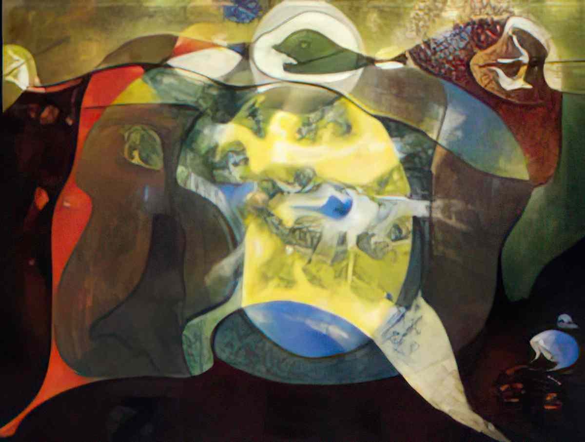 max ernst la palette1 Art A4 Photo Print