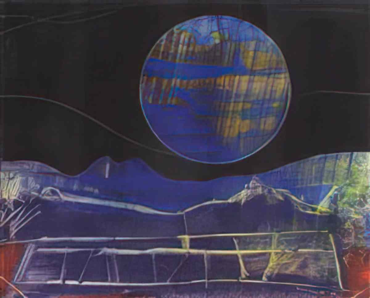 max ernst la terre vue de uranus1 Art A4 Photo Print