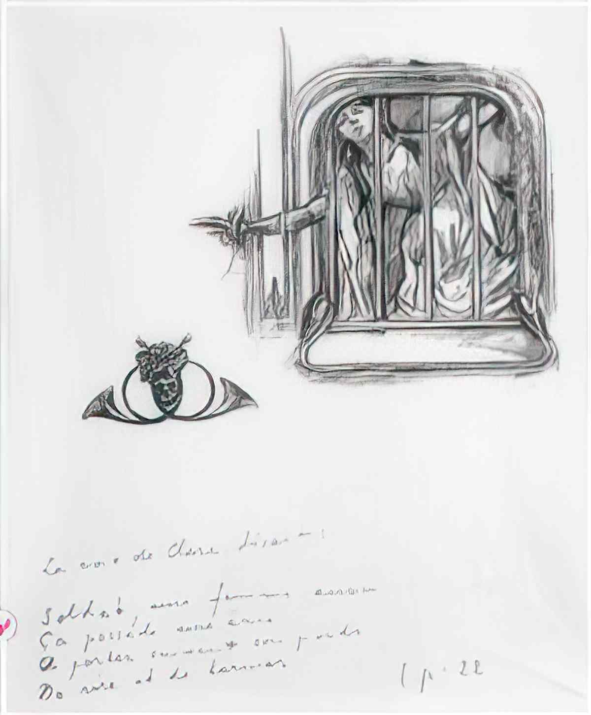 max ernst la voix de clara Art A4 Photo Print