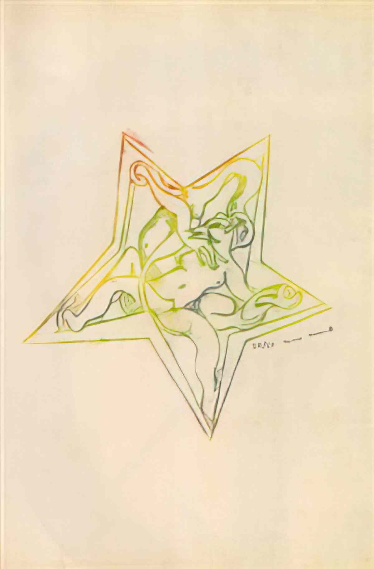 max ernst le château etoile1 Art A4 Photo Print