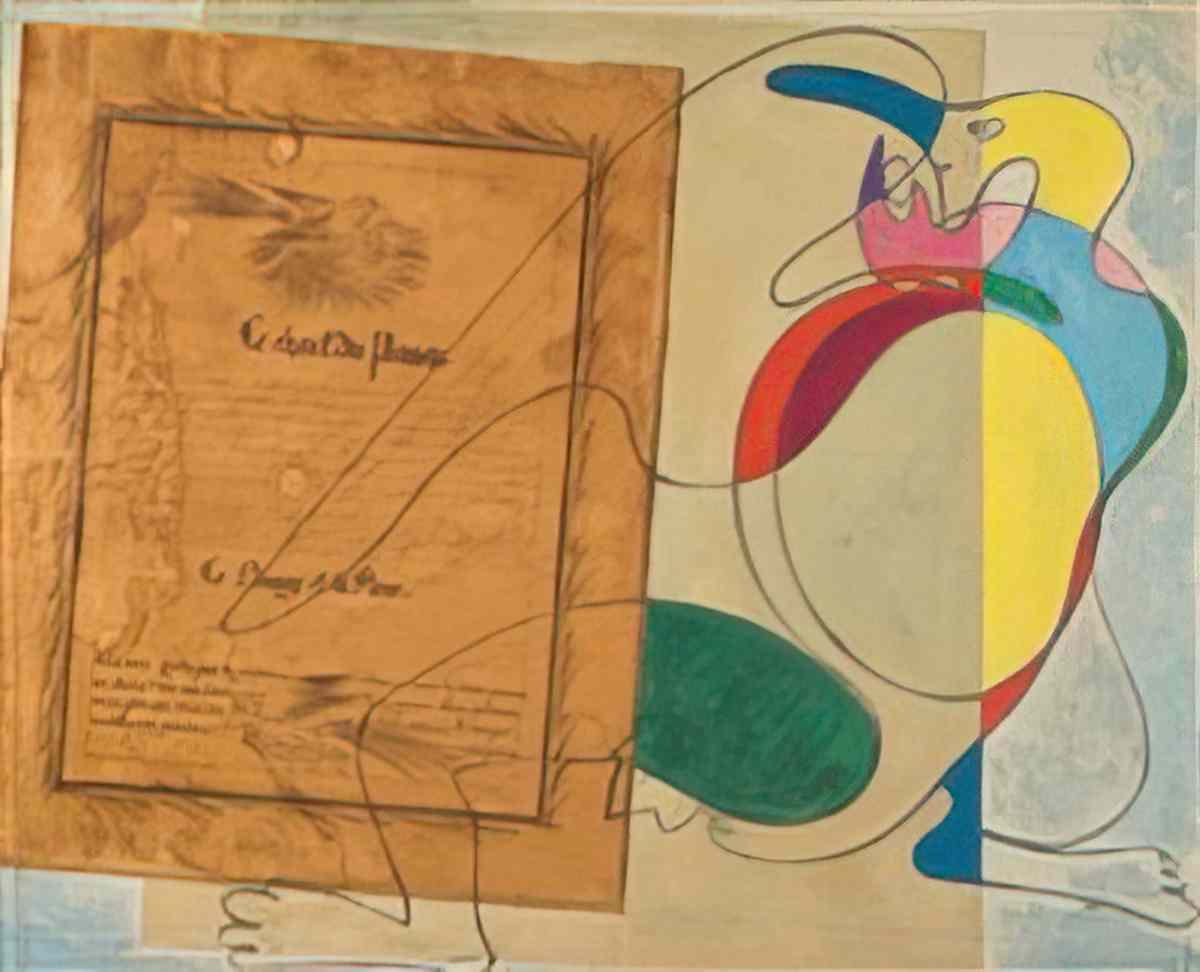 max ernst le chant du pinson Art A4 Photo Print