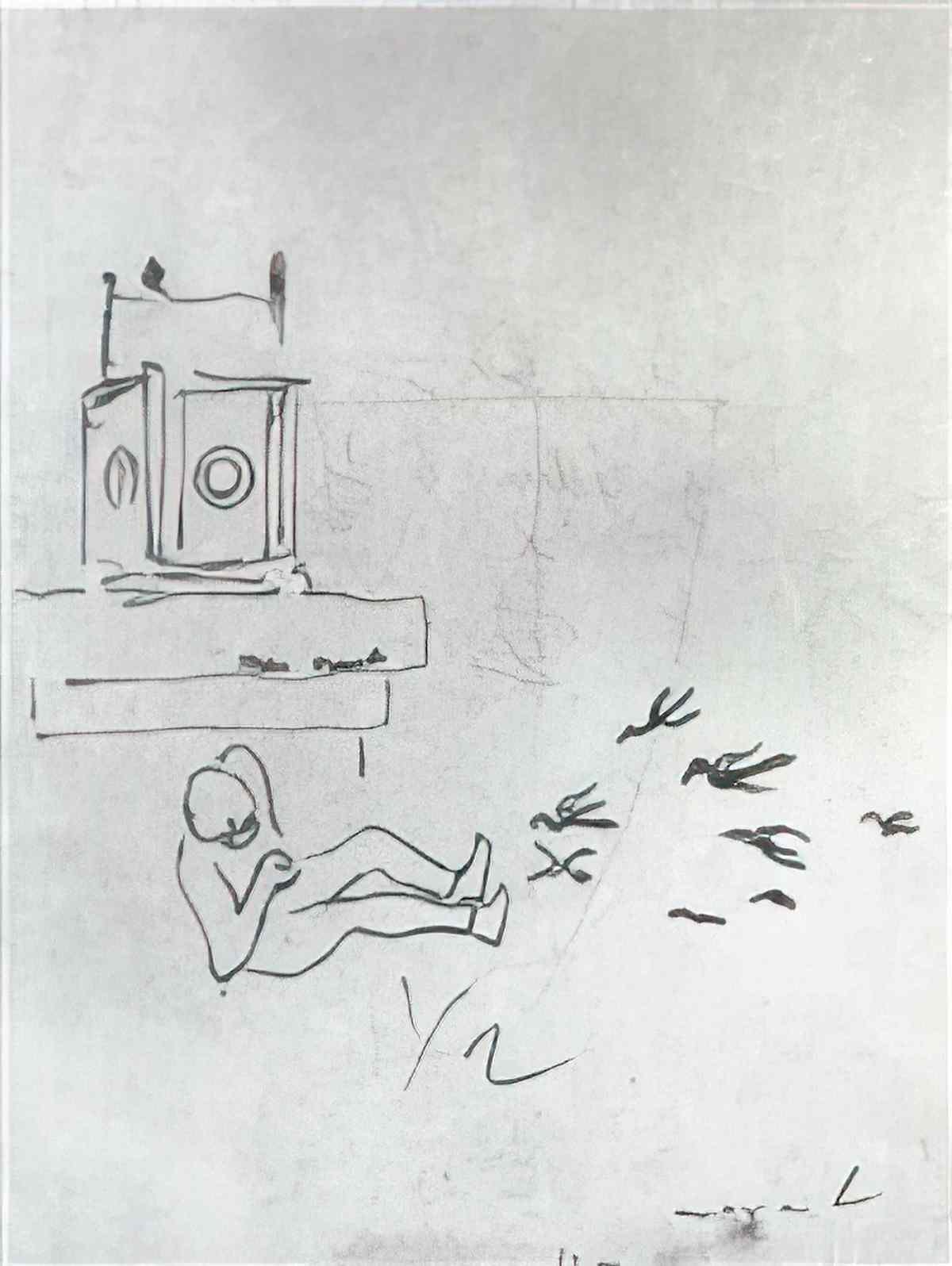max ernst le charmeur doiseaux Art A4 Photo Print