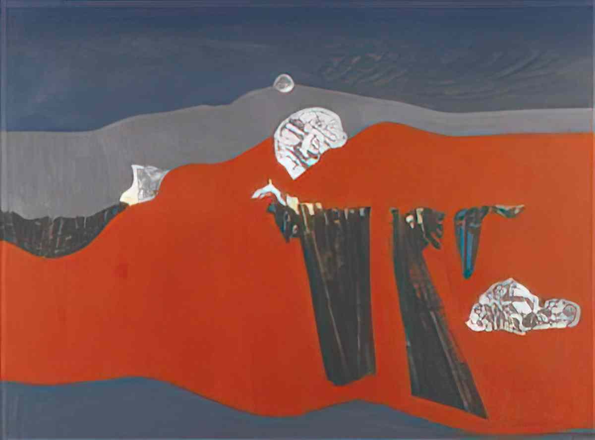 max ernst le desert Art A4 Photo Print