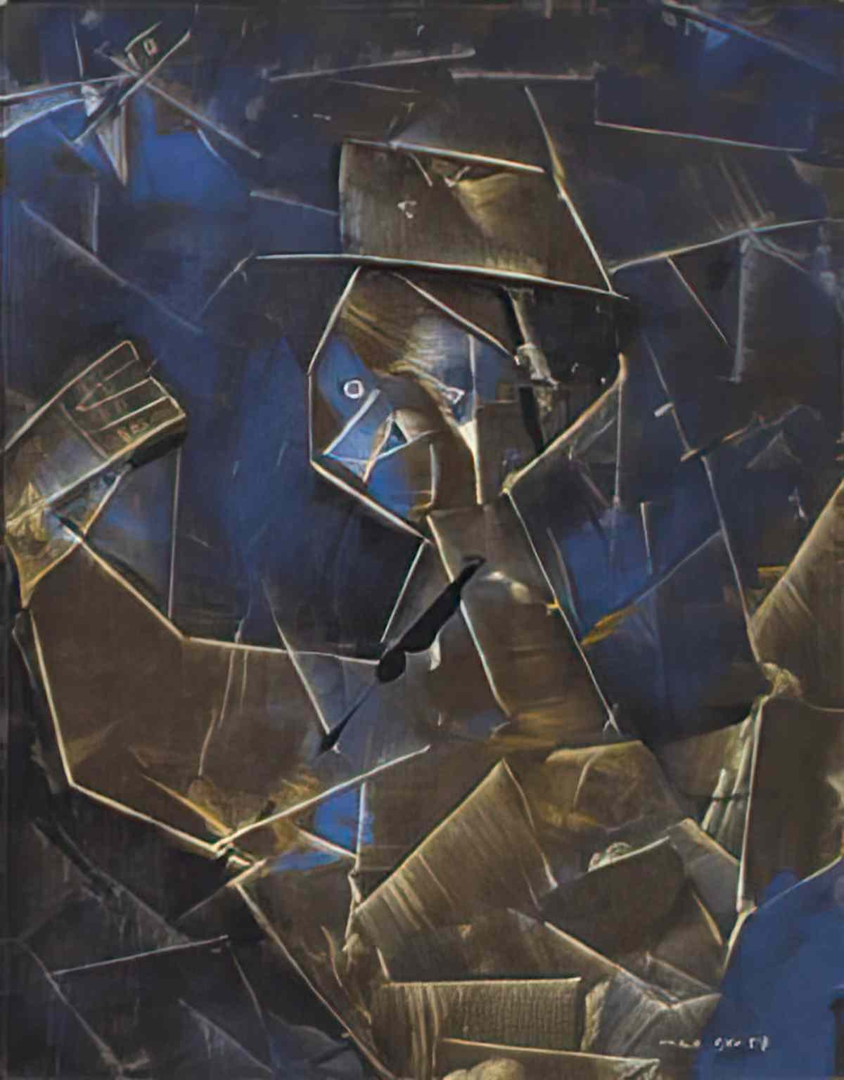 max ernst le facteur automne1 Art A4 Photo Print