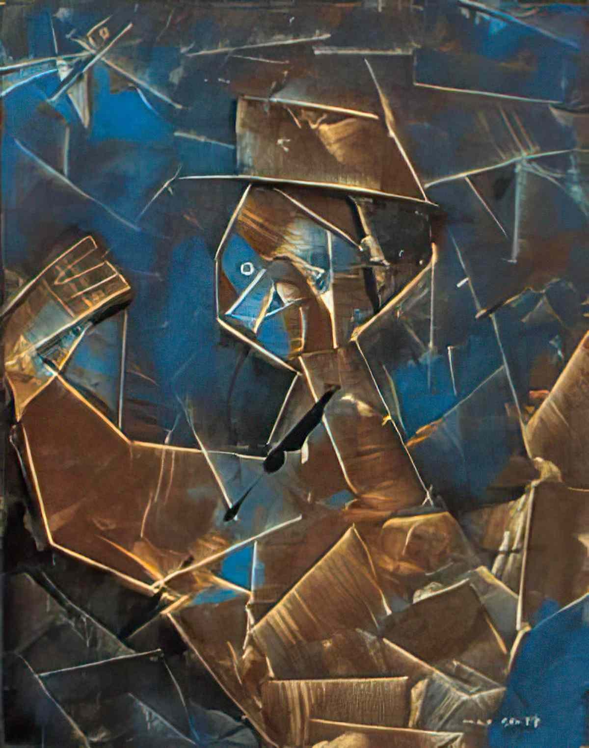 max ernst le facteur automne2 Art A4 Photo Print