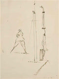 max ernst le geant et le mât Art A4 Photo Print