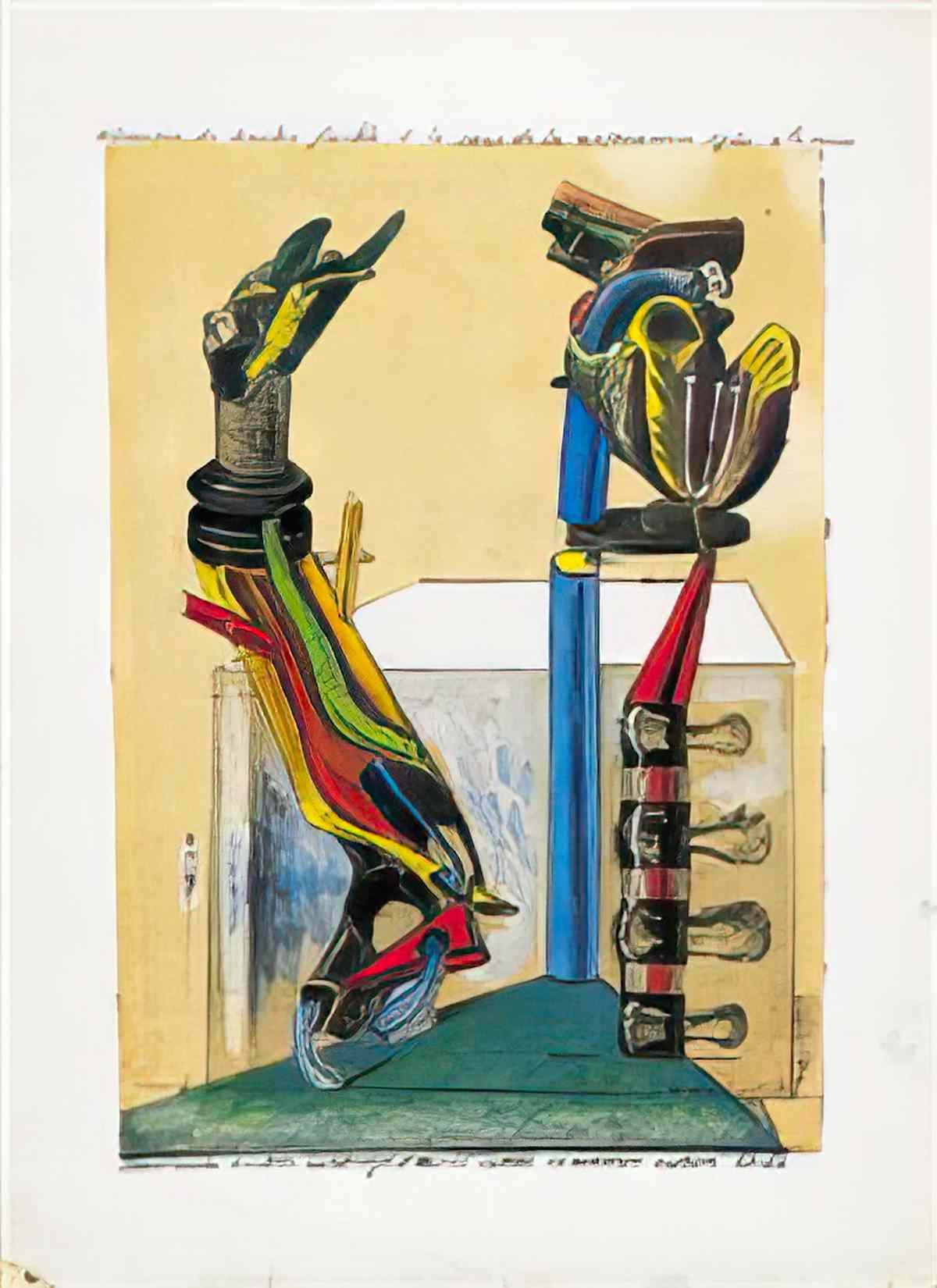 max ernst le limacon de chambre Art A4 Photo Print
