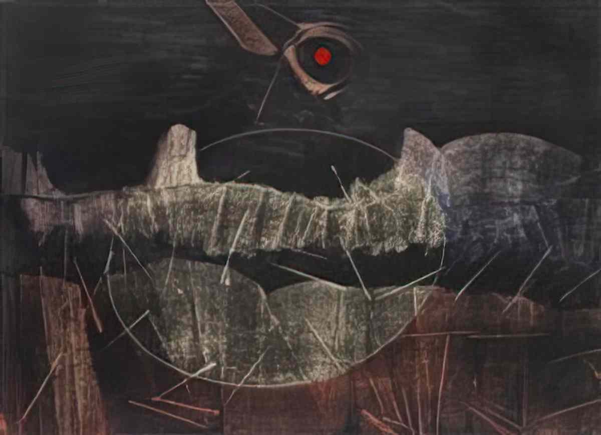 max ernst le mont chauve Art A4 Photo Print