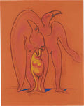 max ernst le peuple des oiseaux Art A4 Photo Print