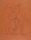 max ernst le peuple des oiseaux2 Art A4 Photo Print