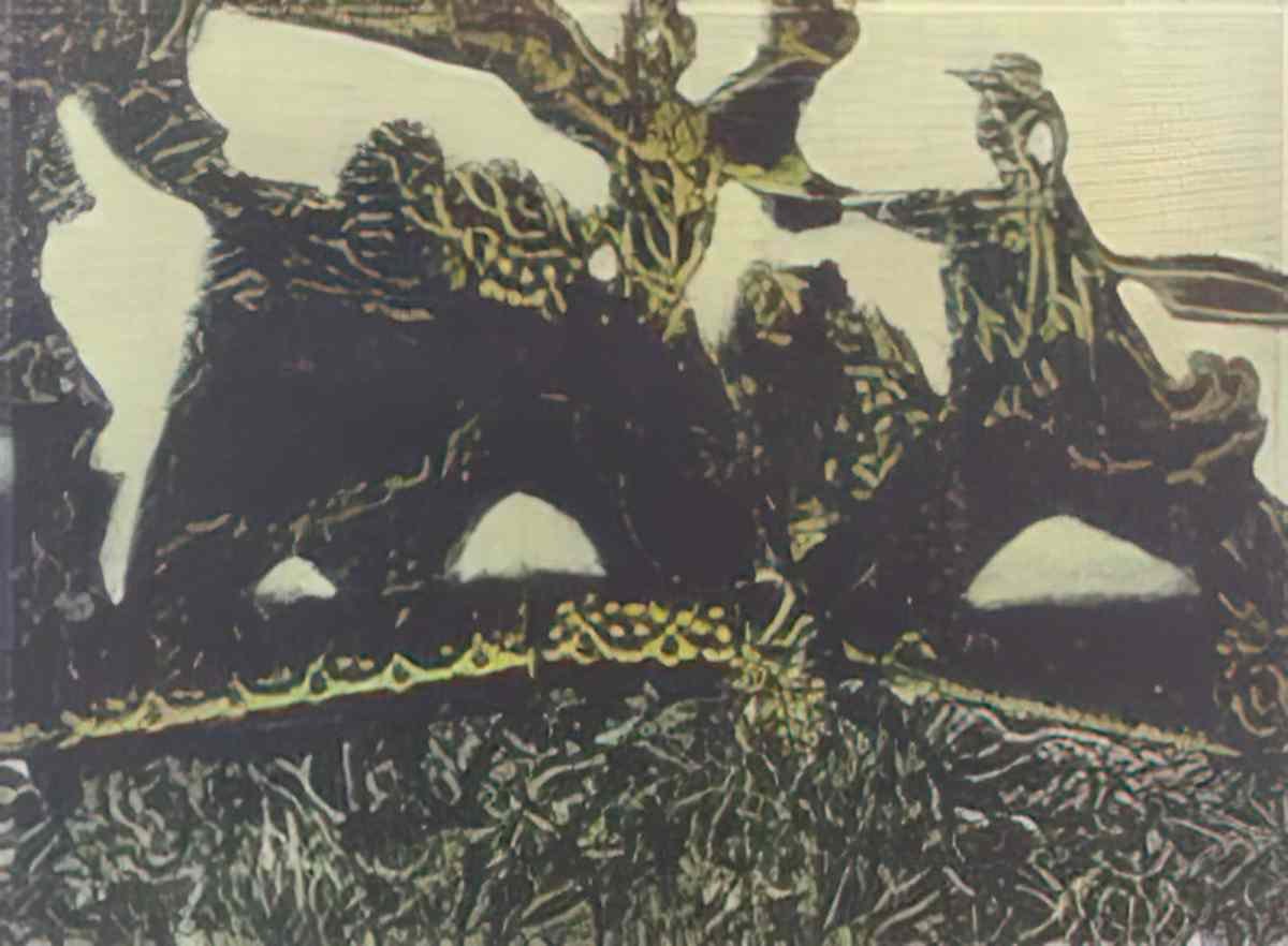 max ernst les barbares marchant vers louest Art A4 Photo Print