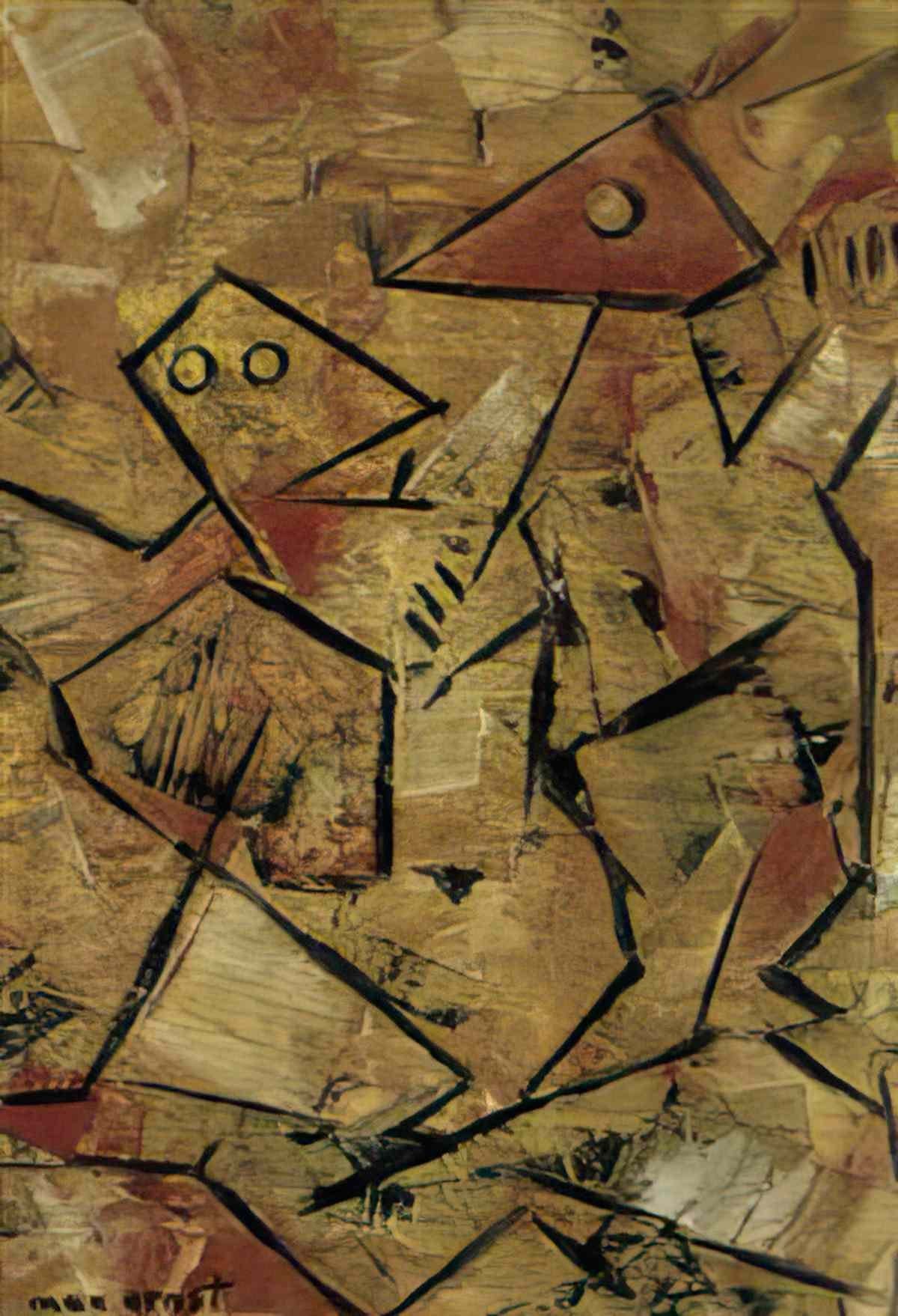 max ernst les oiseaux6 Art A4 Photo Print