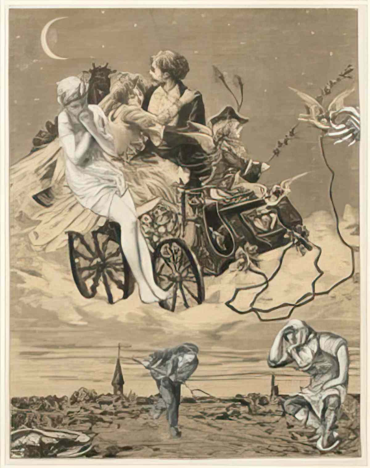 max ernst lesprit de locarno Art A4 Photo Print