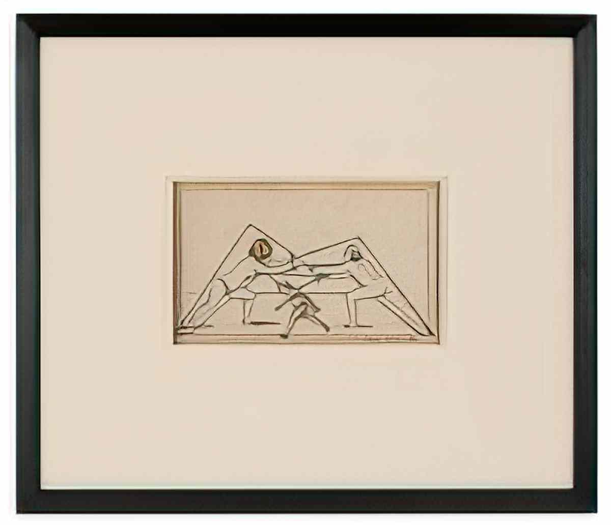 max ernst lettrine m Art A4 Photo Print