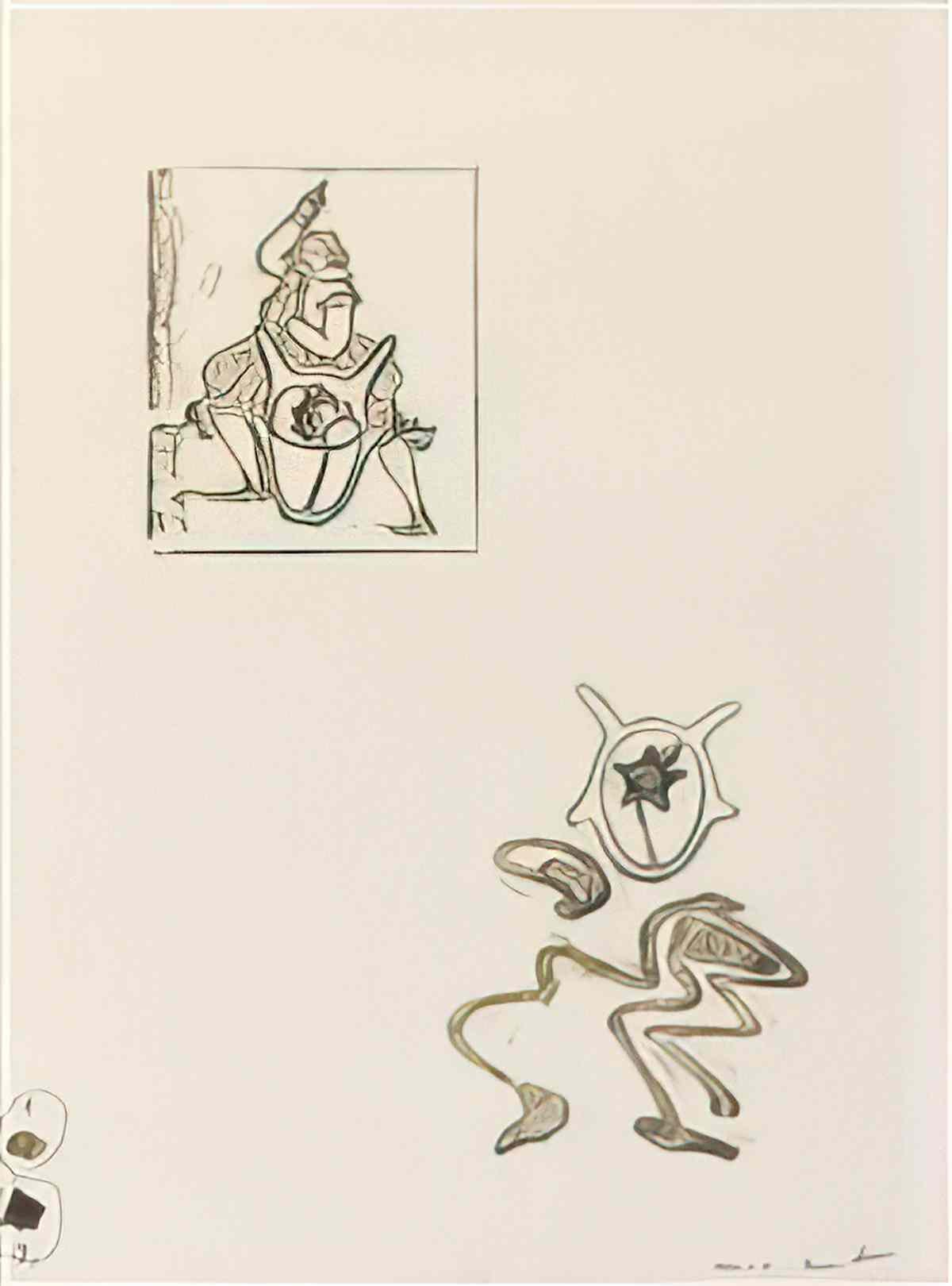 max ernst lewis carrolls wunderhorn Art A4 Photo Print