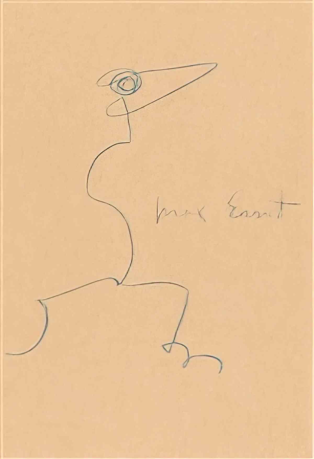 max ernst loplop3 Art A4 Photo Print
