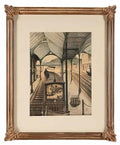 max ernst lorient express original illustration for lieux communs onz Art A4 Photo Print