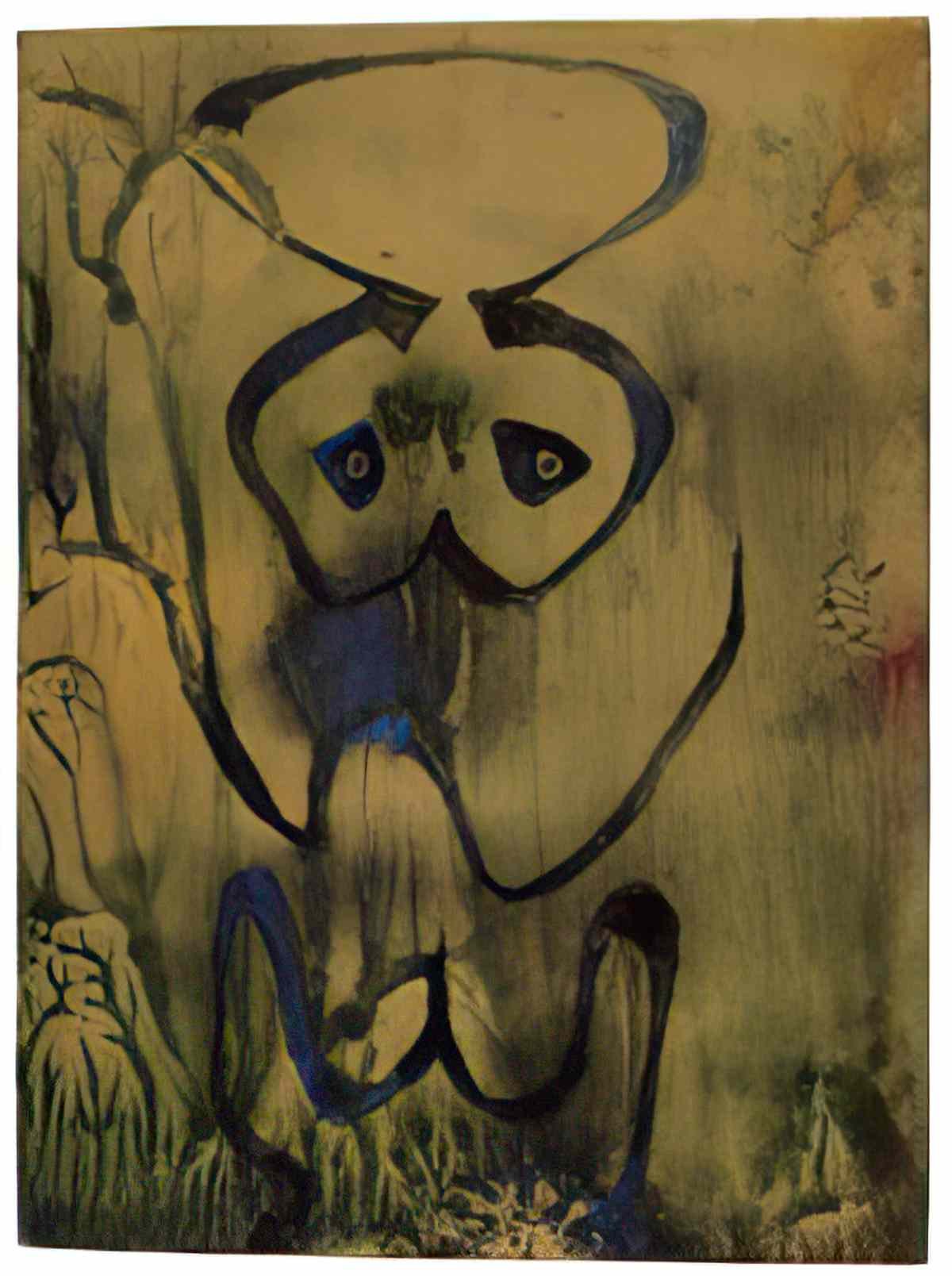 max ernst madeleine + bk sept microbes Art A4 Photo Print